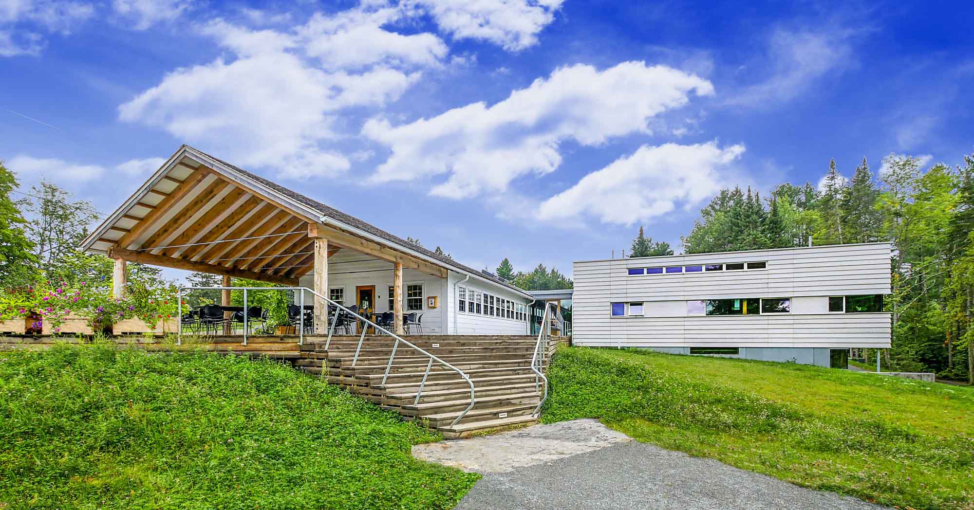 Dining Hall/Kitchen Craftsbury, Vermont Kane Architecture