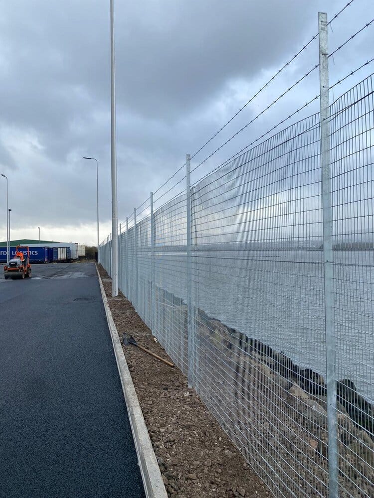 Tilbury Docks Kane Fencing UK, NI & Ireland