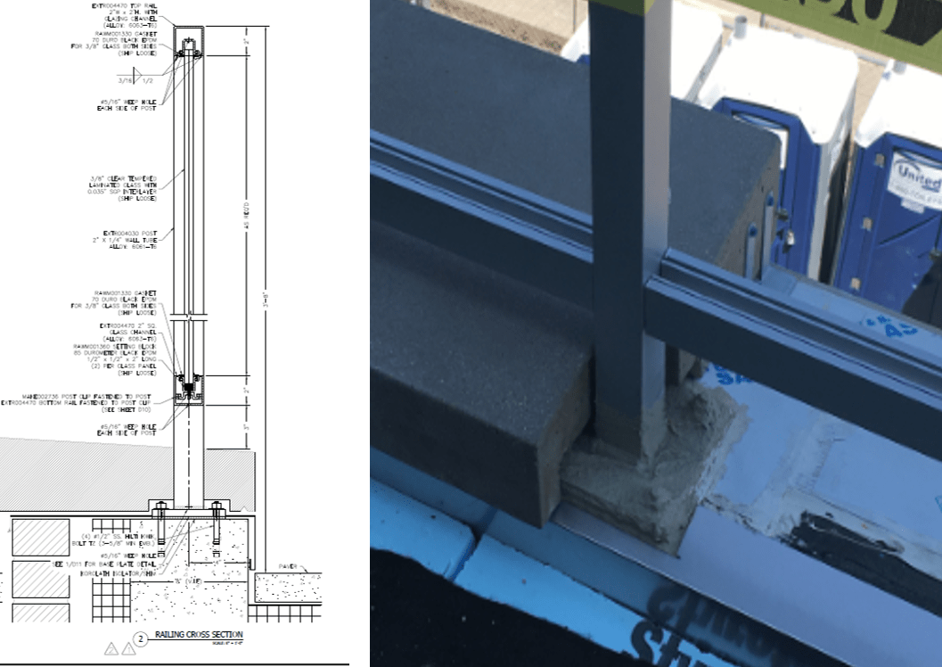 Waterproofing and Railing Integration KaneInnovations