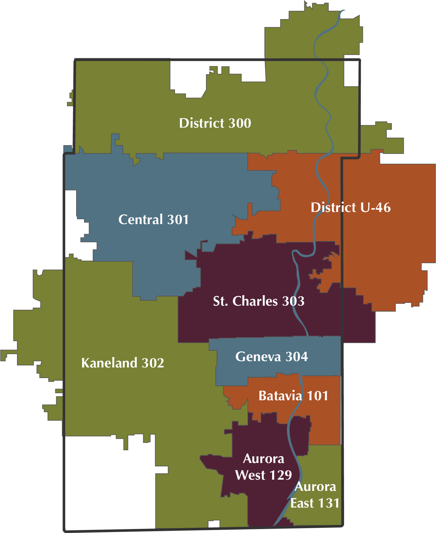 Boundary Map Kane ROE