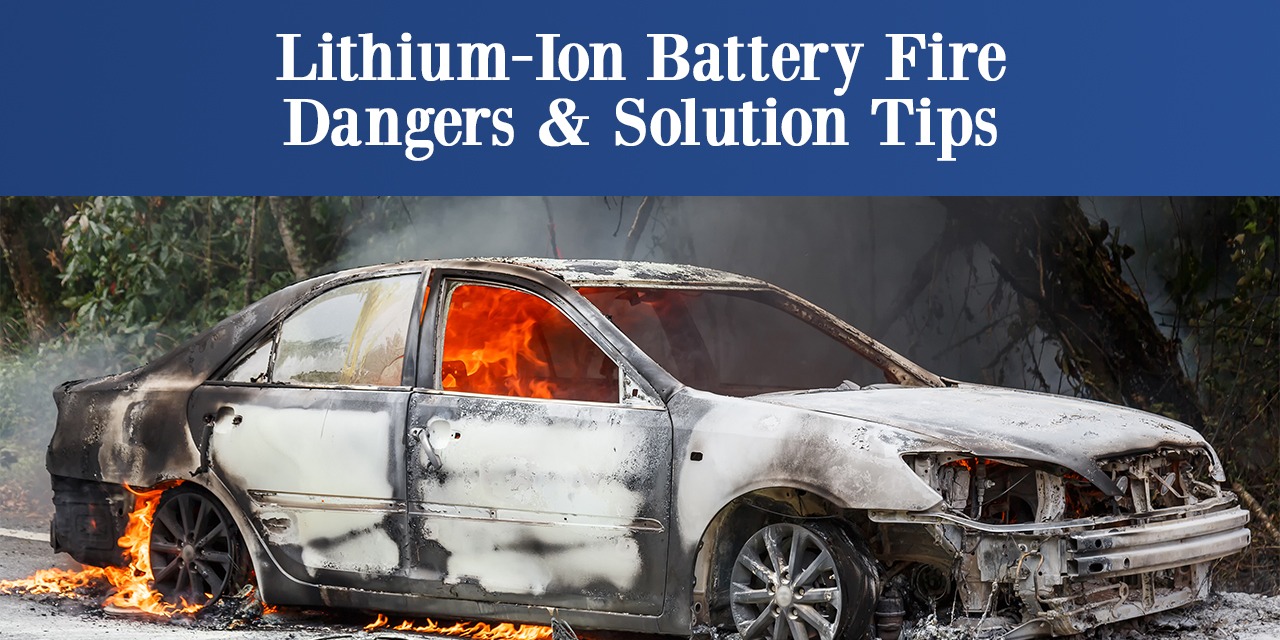 LithiumIon Battery Fire Dangers & Solution Tips Kanex Fire Blog