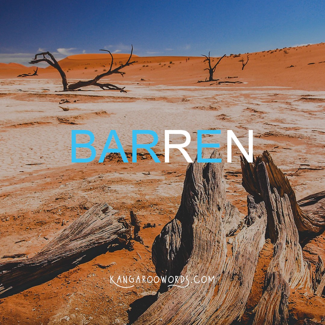 Barren Kangaroo Word