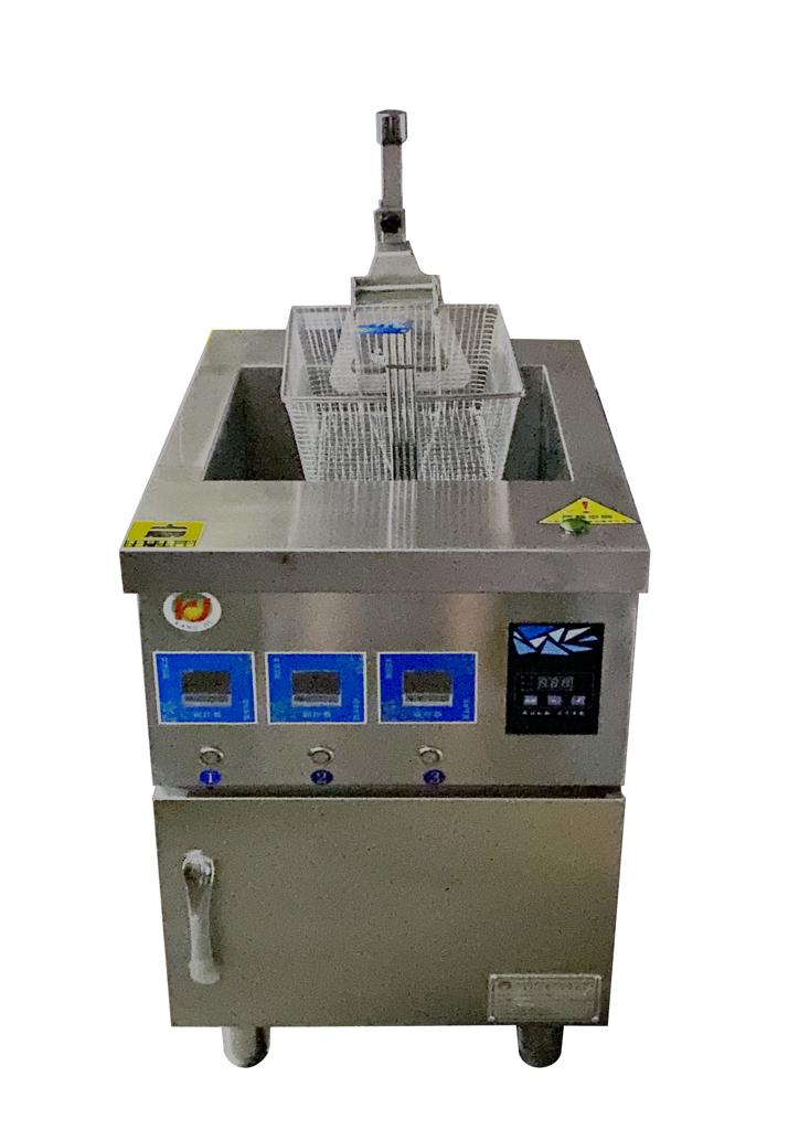 KJ Automatic Electric Deep Fryer 3k3电热自动炸炉 Kang Jie