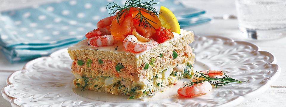 Cake Asin Smörgåstårta! Blognya si Mas dan si Ajeng