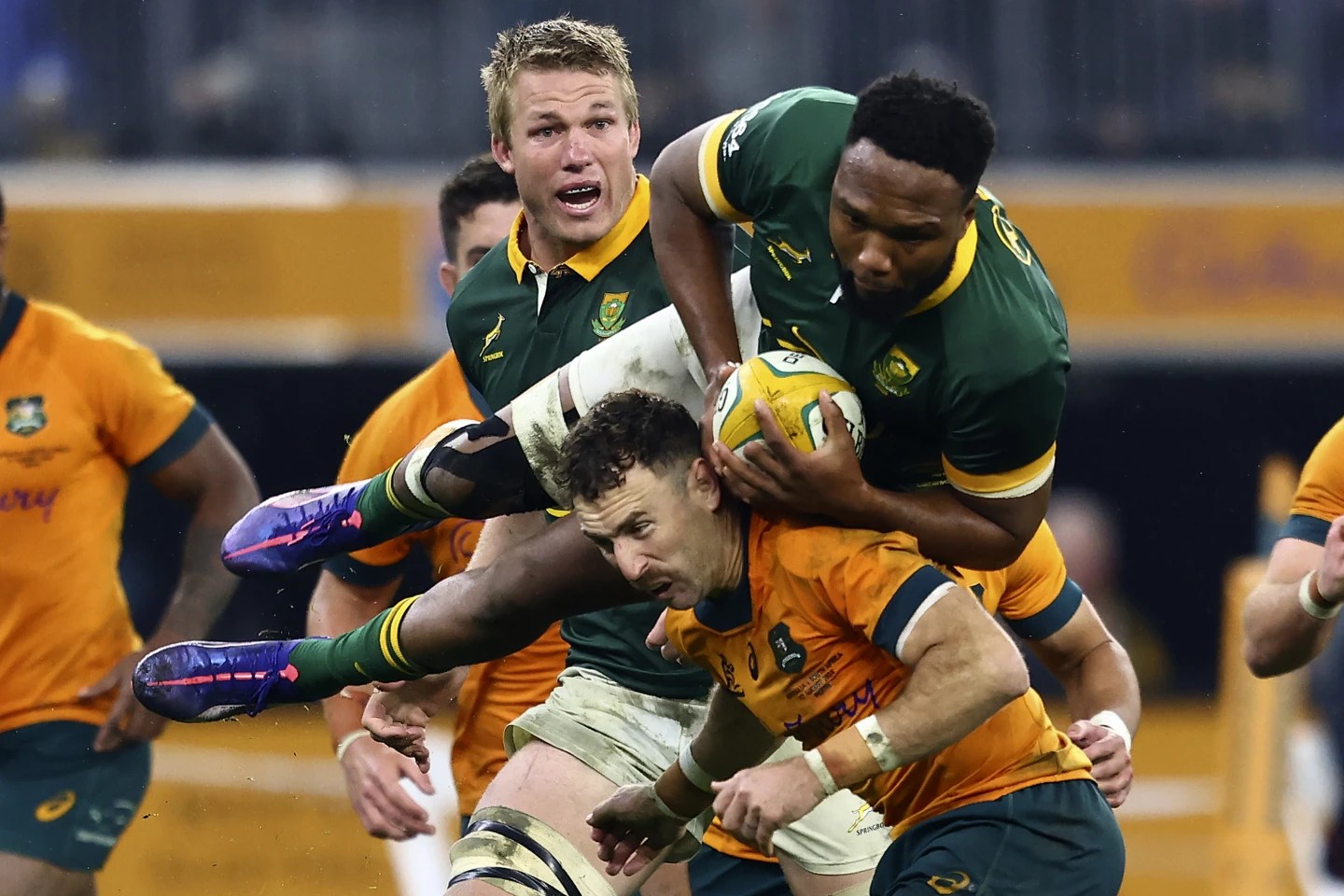 South Africa beats Australia 3012 for second consecutive win in Rugby