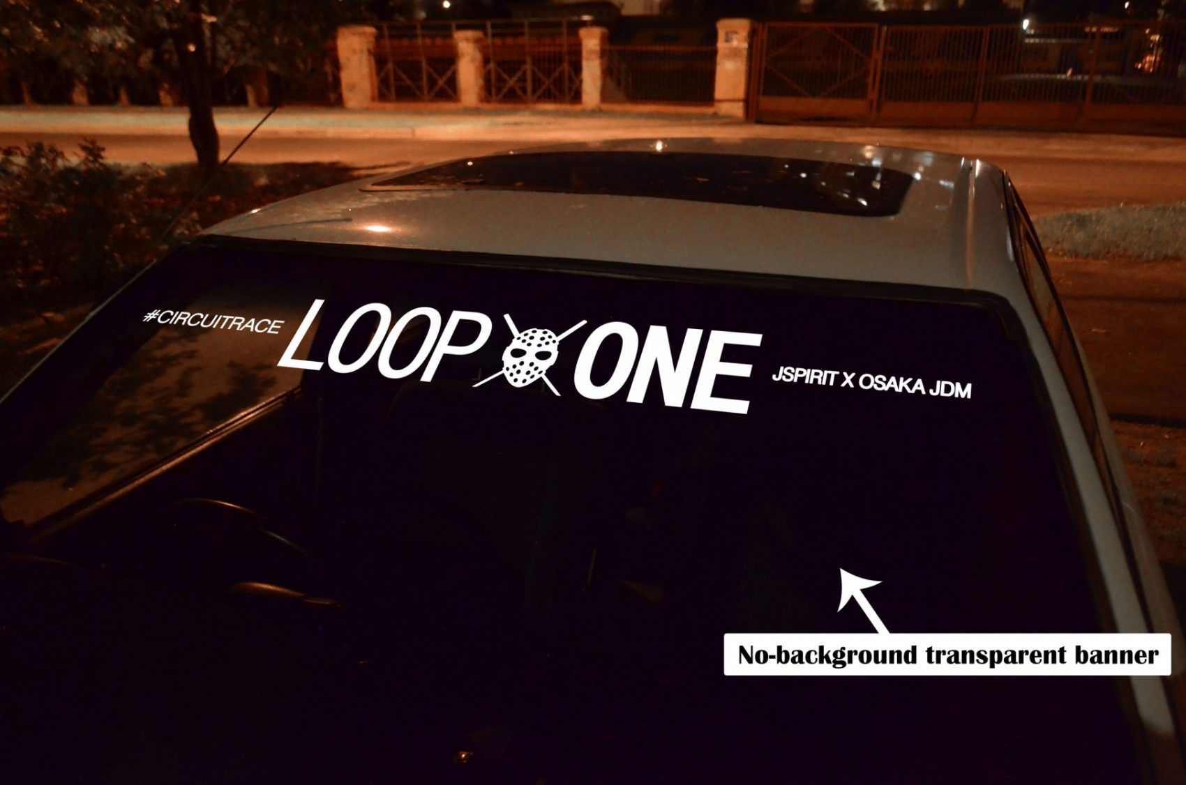 Loop One nobackground Banner Kanjo Custom Racing Decals And Stickers
