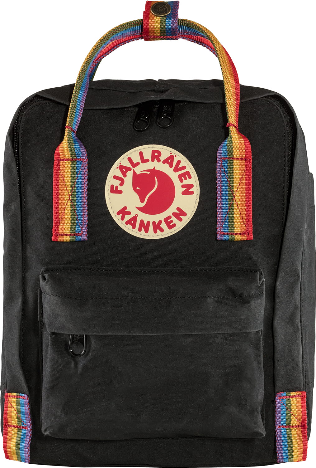 Plecak Kanken Rainbow Mini 550907 BlackRainbow Pattern Kanken.pl