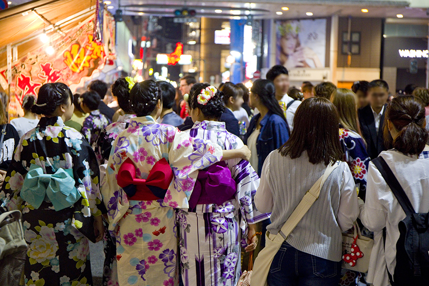 日本で一番早く浴衣を着て出かけるお祭り！？広島は「とうかさん大祭」で夏が来る 女性×広島転職navi