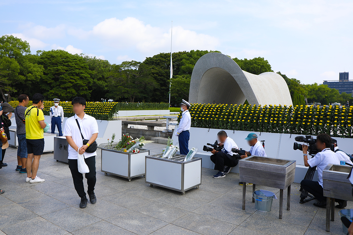 広島から世界へ平和の祈りを発信 夏の日差しの下で8月6日平和記念式典を開催｜広島観光情報総合サイト 旅やか広島