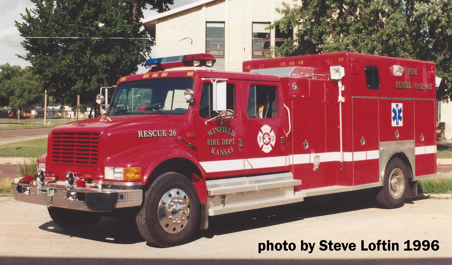 Winfield Fire Department Former Apparatus