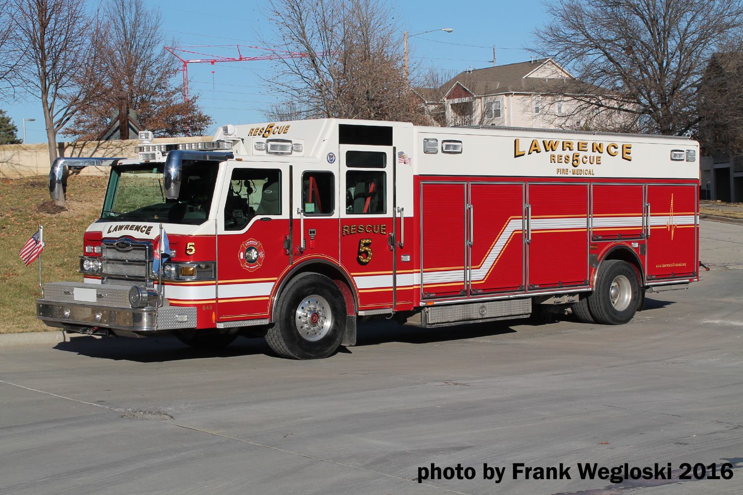 Lawrence Station 5 Former Apparatus