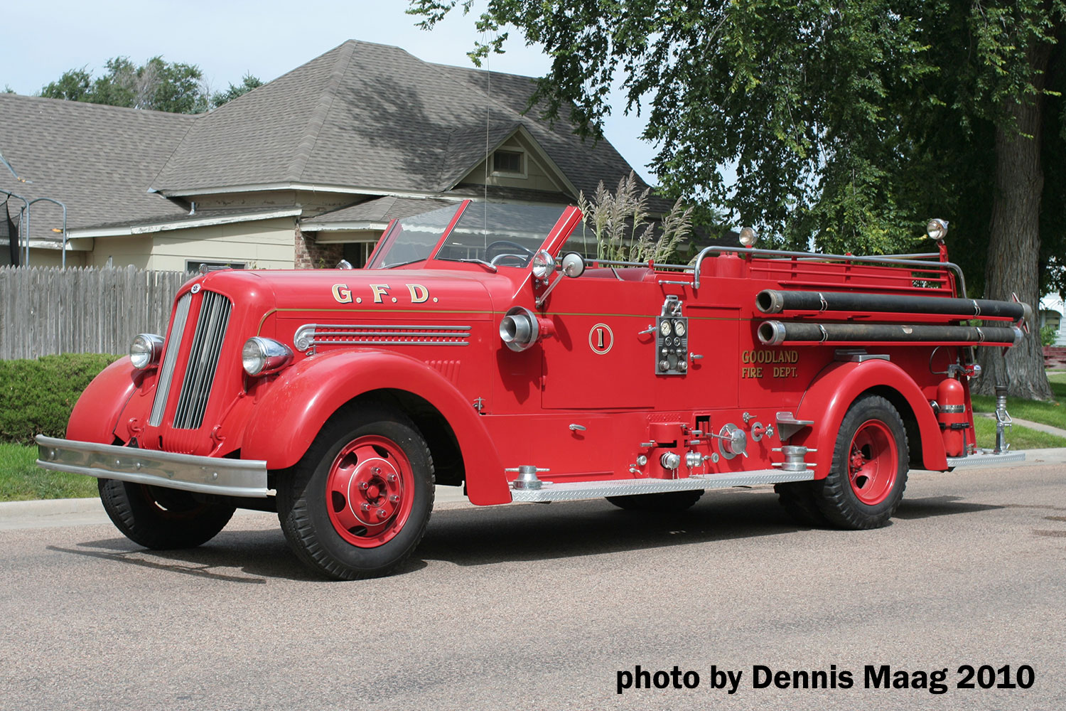 Former Goodland Fire Department Apparatus