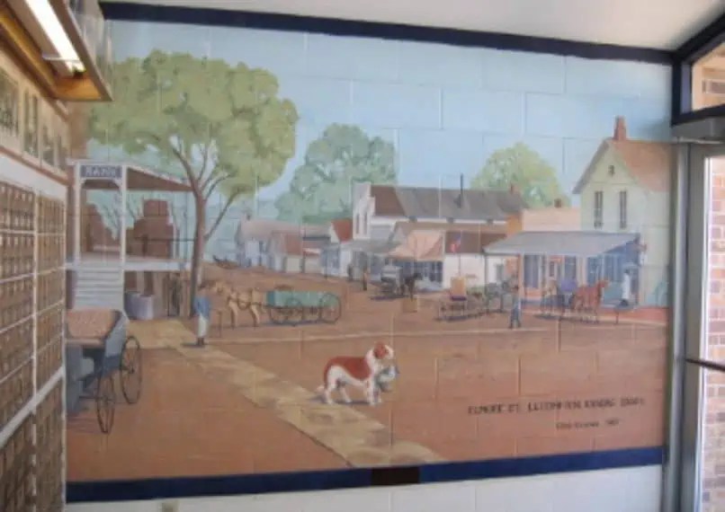Post Office Kansas Murals