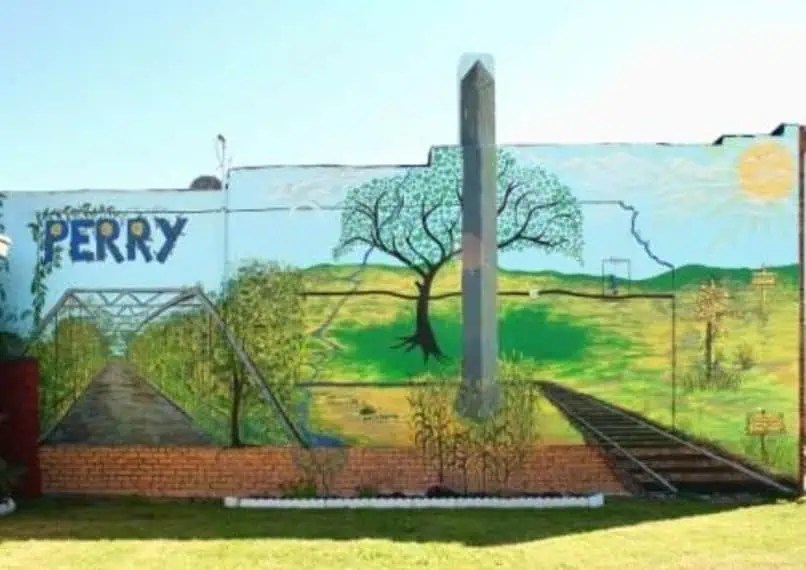 Perry City Hall Mural Kansas Murals
