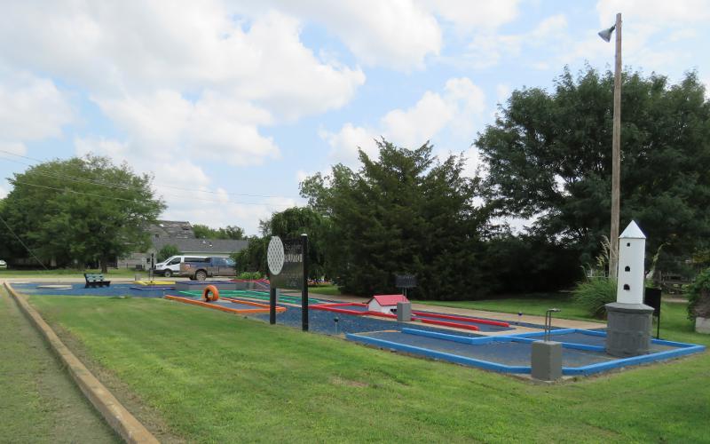 Rediscover Pluto Miniature Golf Course Burdett, Kansas