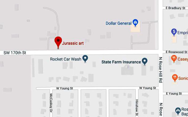 Jurassic Art Rose Hill, Kansas