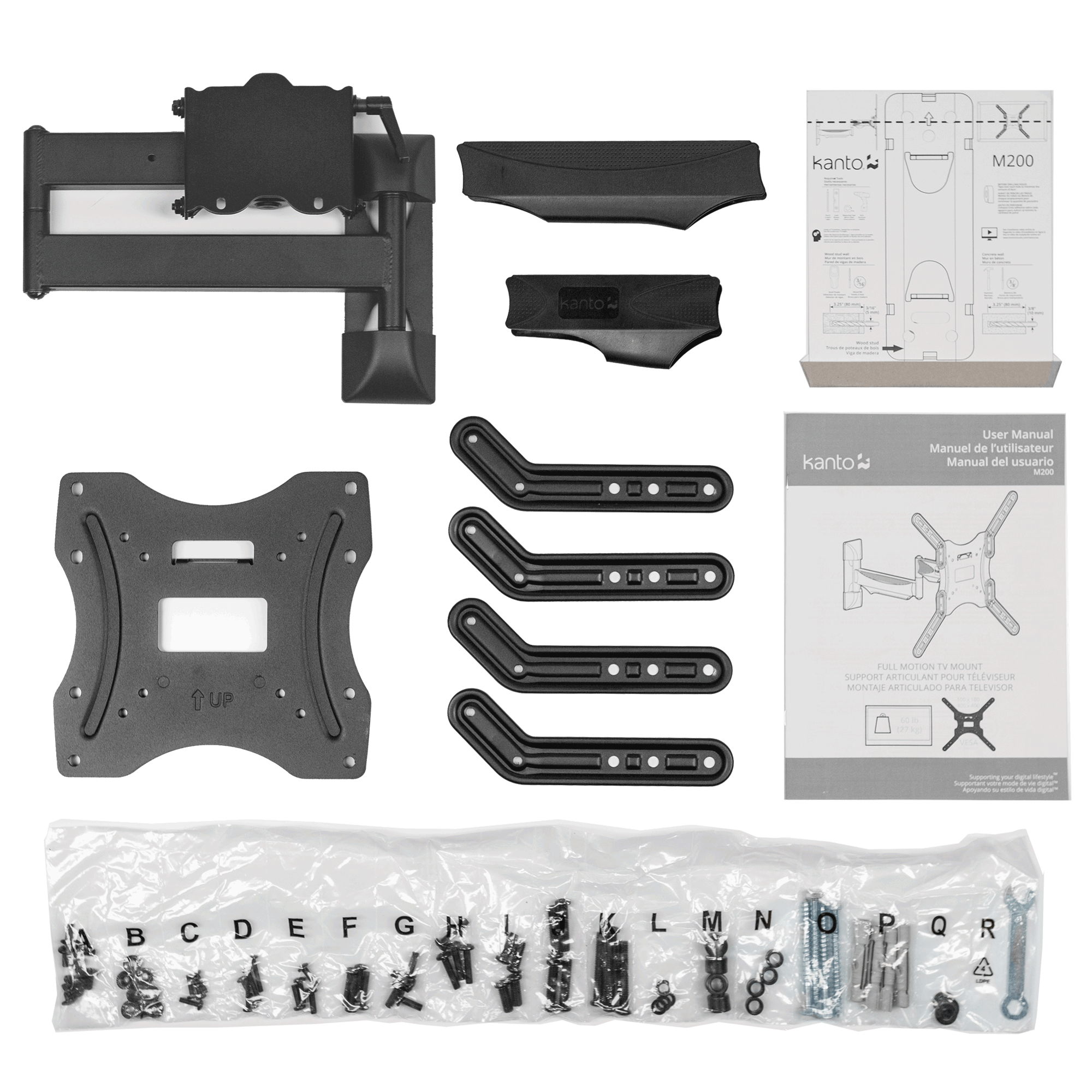 Kanto M200 With a TV Mounting Plate | Kanto Mounts