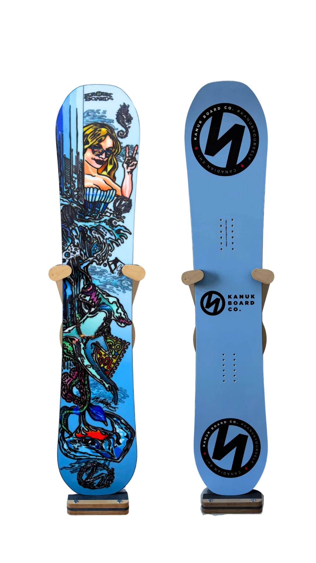 GTA Limited Edition SnowBoard Kanuk Board Co