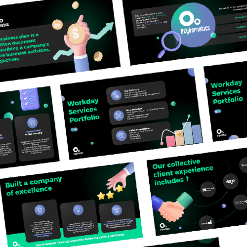 Visually impacting presentations KANZEN Design