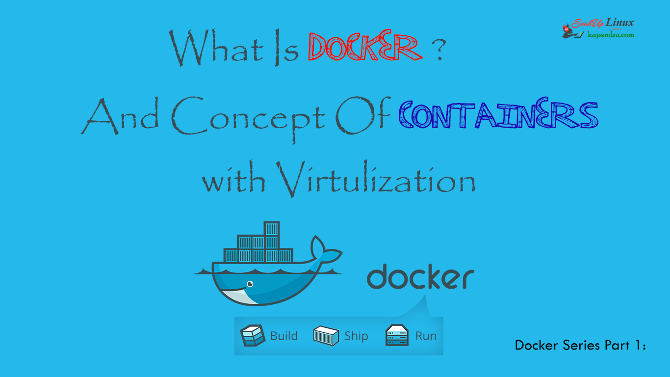 What Is Docker And Concept Of Containers with Virtulization?