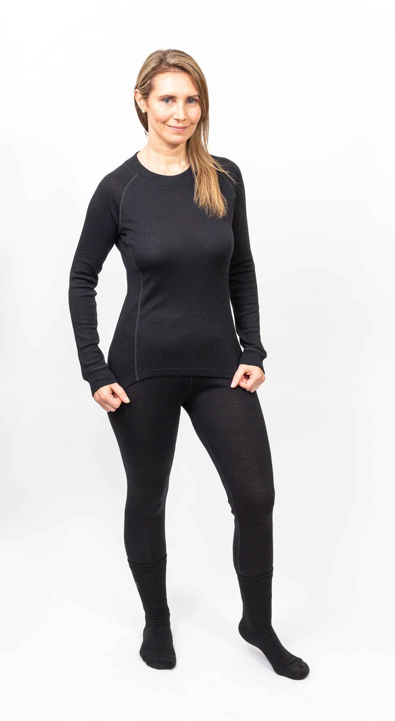 Primera Capa Camiseta Mujer 100% Lana Merino – Kapitas