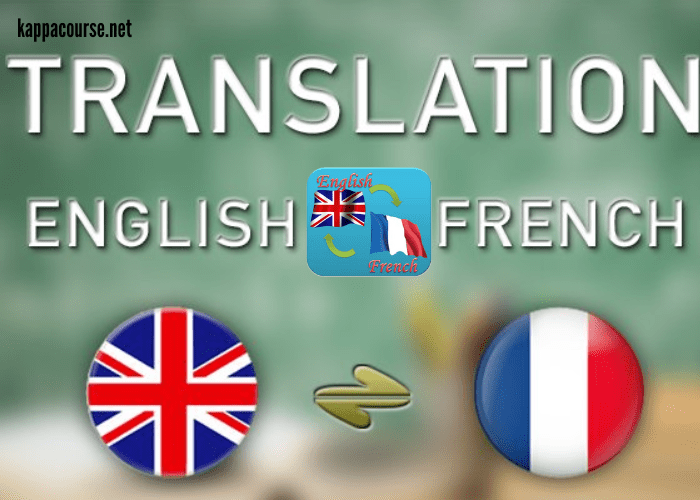 English to French Kappacourse