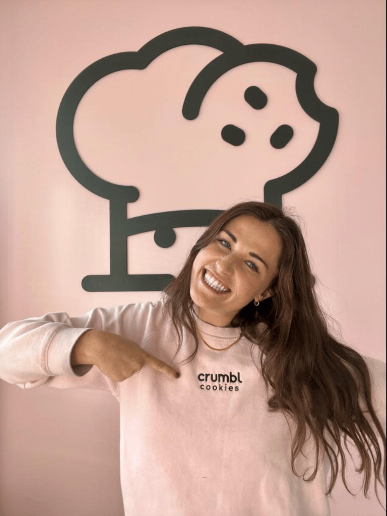 KAPS broadcasting from Crumbl Cookies in Burlington