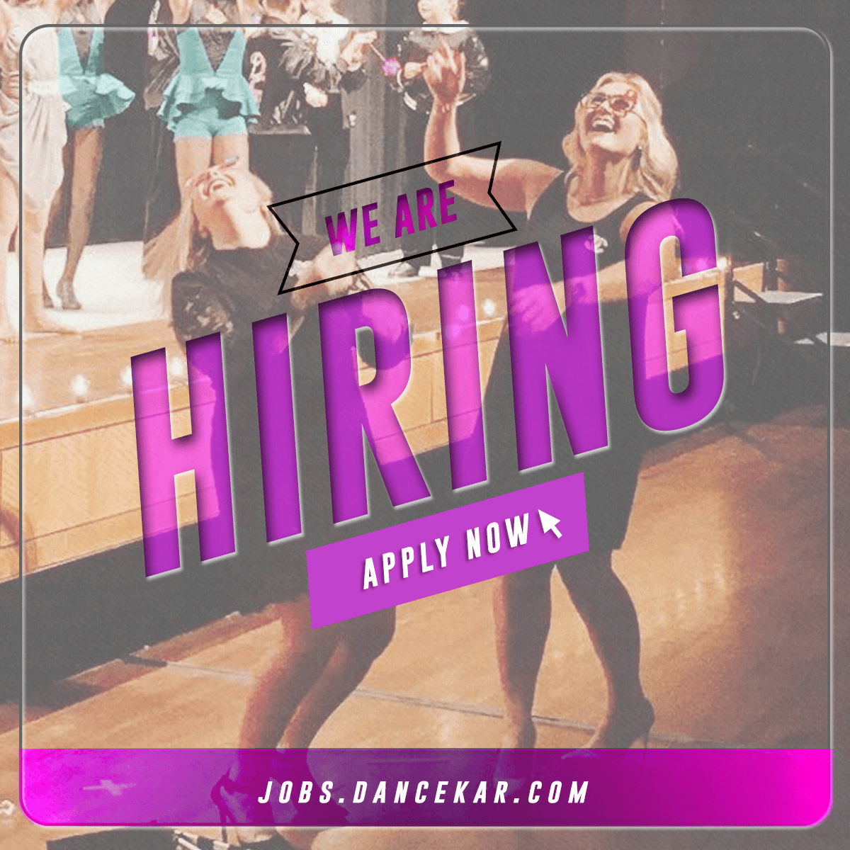 KAR Dance Competition We’re Hiring Apply Today!