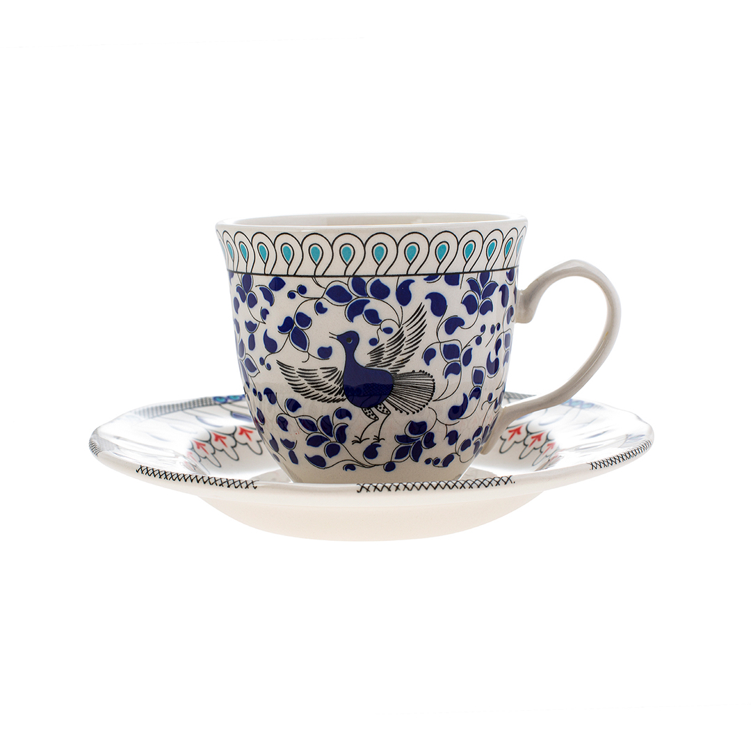KARACA MAI SELJUK TEA CUP SET FOR 2 We've got lots to share
