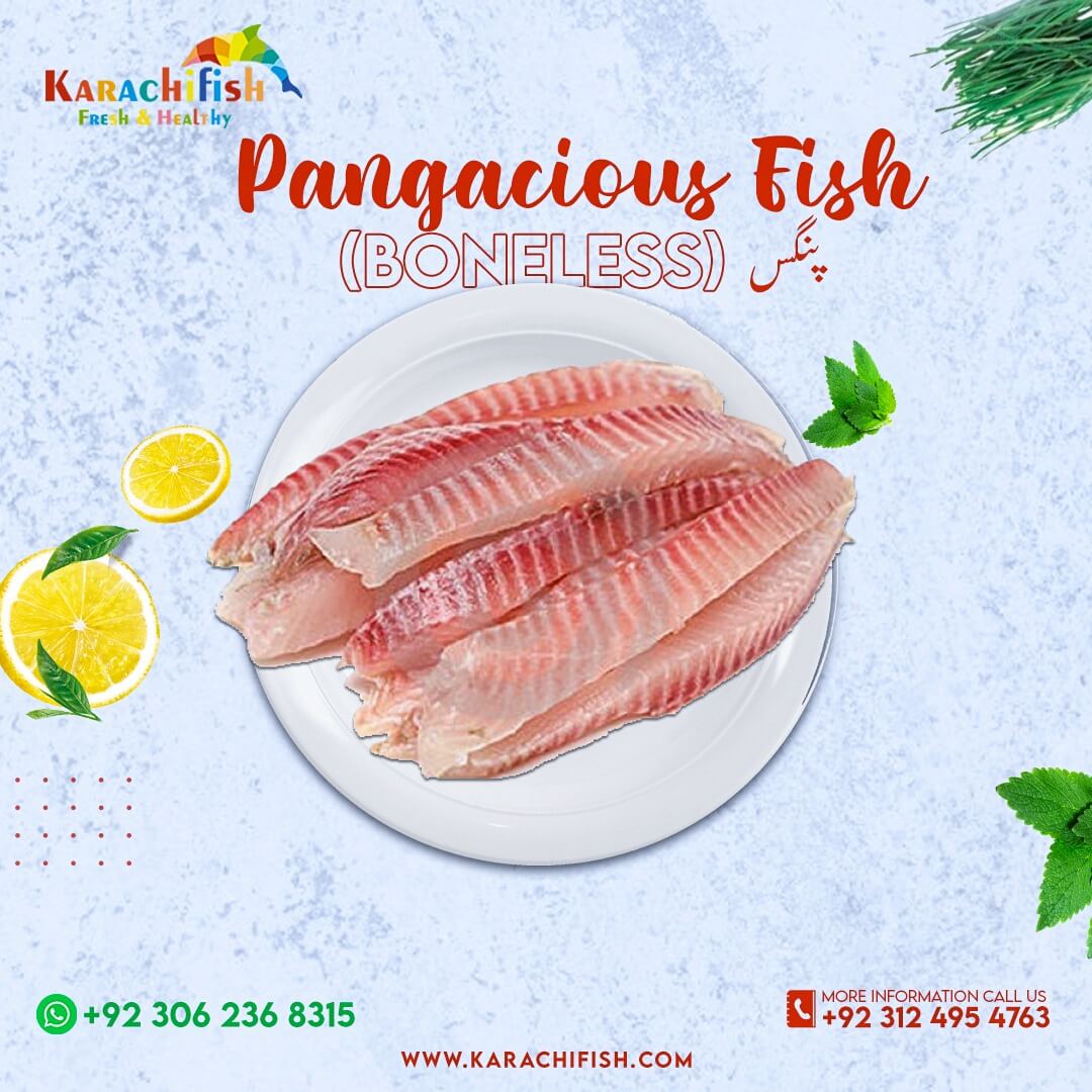 Pugnacious & Queen Fish (Boneless) Karachi Fish