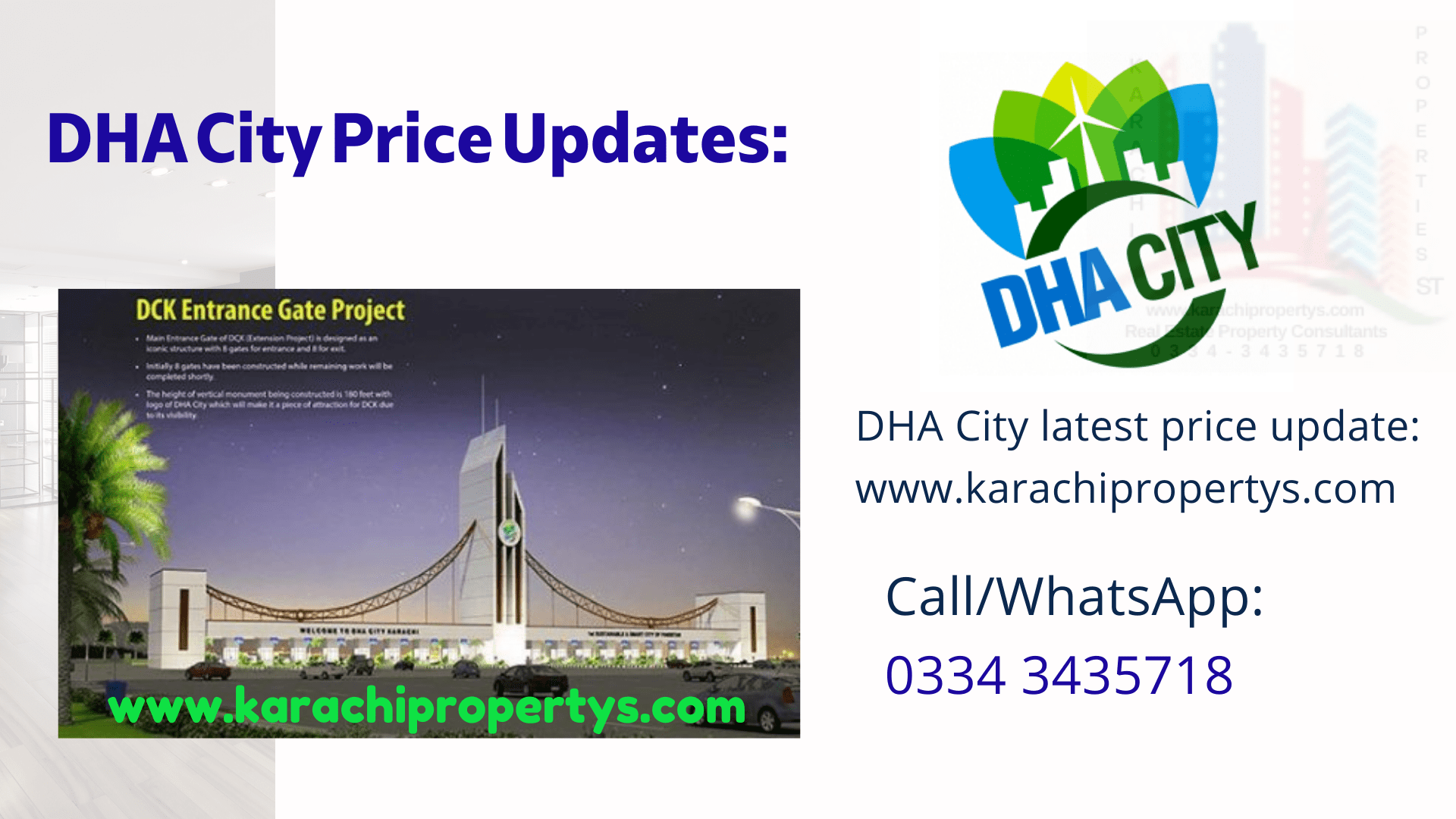 Plot for Sale DHA CITY Karachi Sector 7D, Plot 500 Sq.yds., Karachi Properties