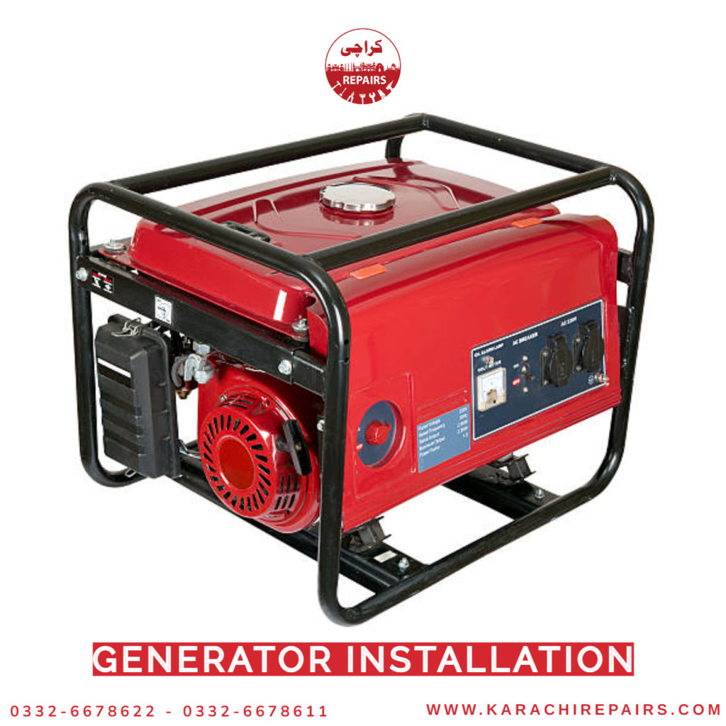 Generator Installation Karachi Repairs