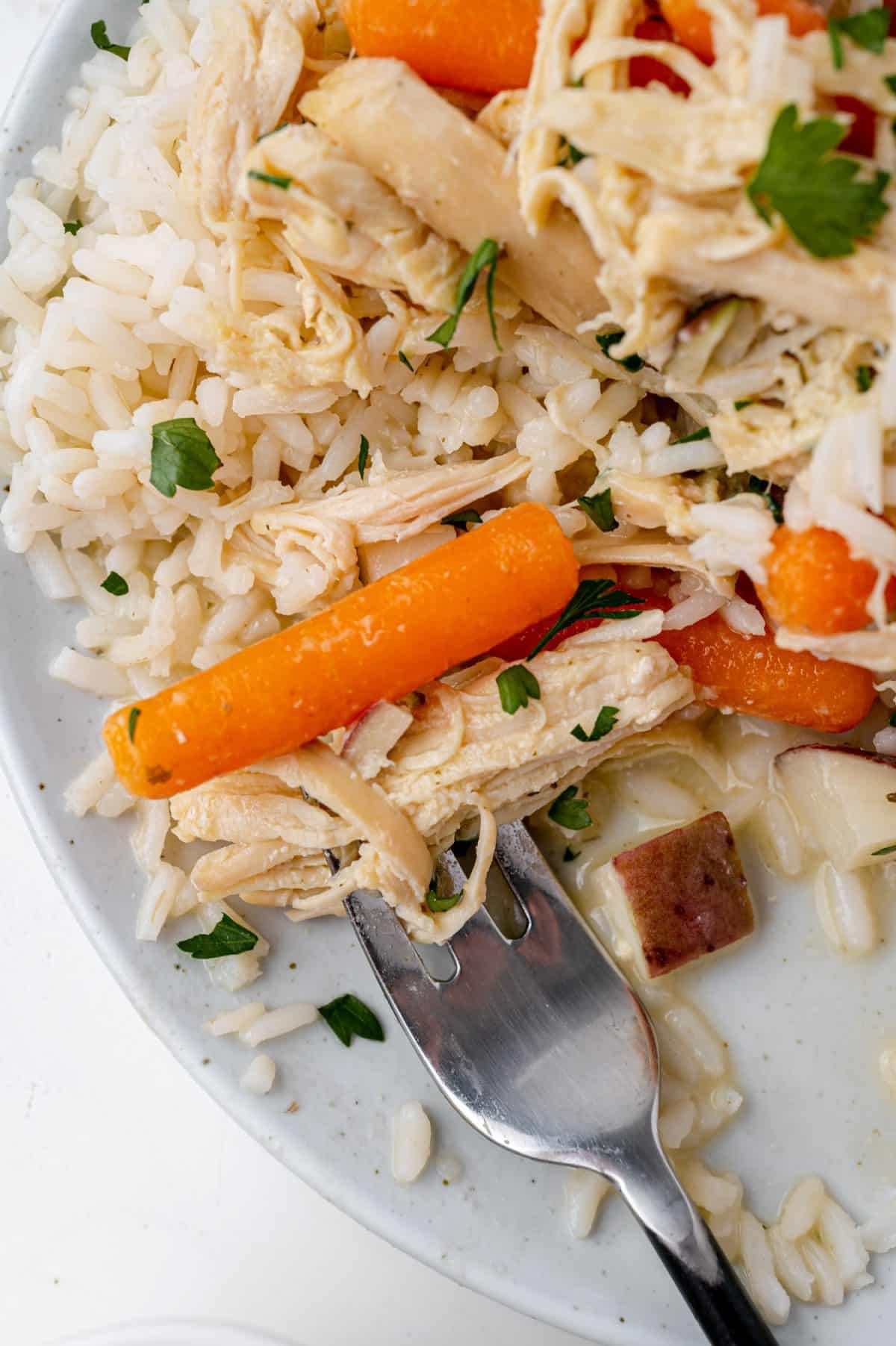 Slow Cooker Ranch Chicken Kara Creates