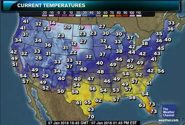 Current Temperature For My Location Escape Winter Weather and Win a Free Vacation to Miami
