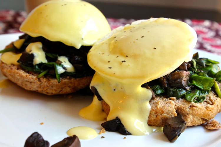 Truffle Mushroom Eggs Benedict Kara Lydon
