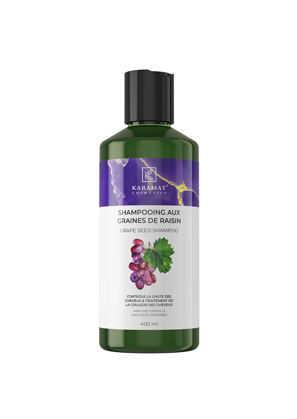Grape seed shampoo 400 ML Karamat Cosmetics