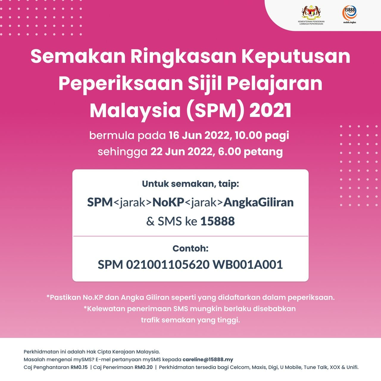 Cara Semak Keputusan SPM 2023 / 2024 Check Result Online