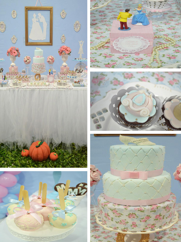 Kara's Party Ideas Cinderella Themed Birthday Party Supplies Ideas