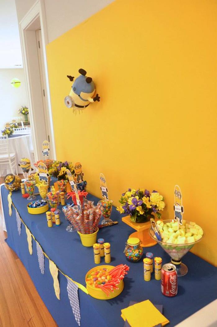 Kara's Party Ideas Despicable Me Minion Party via Kara's Party Ideas