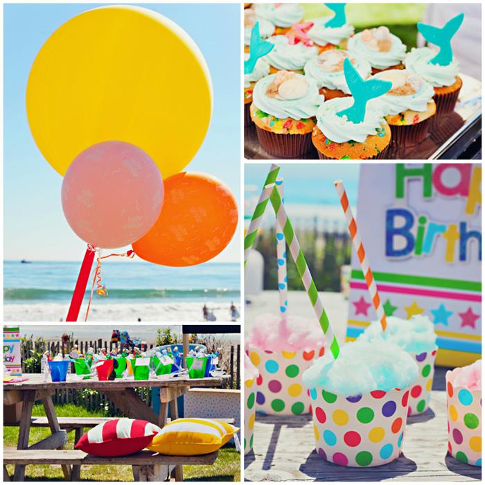 Kara's Party Ideas » End of Summer Vintage Beach Party Full of Awesome