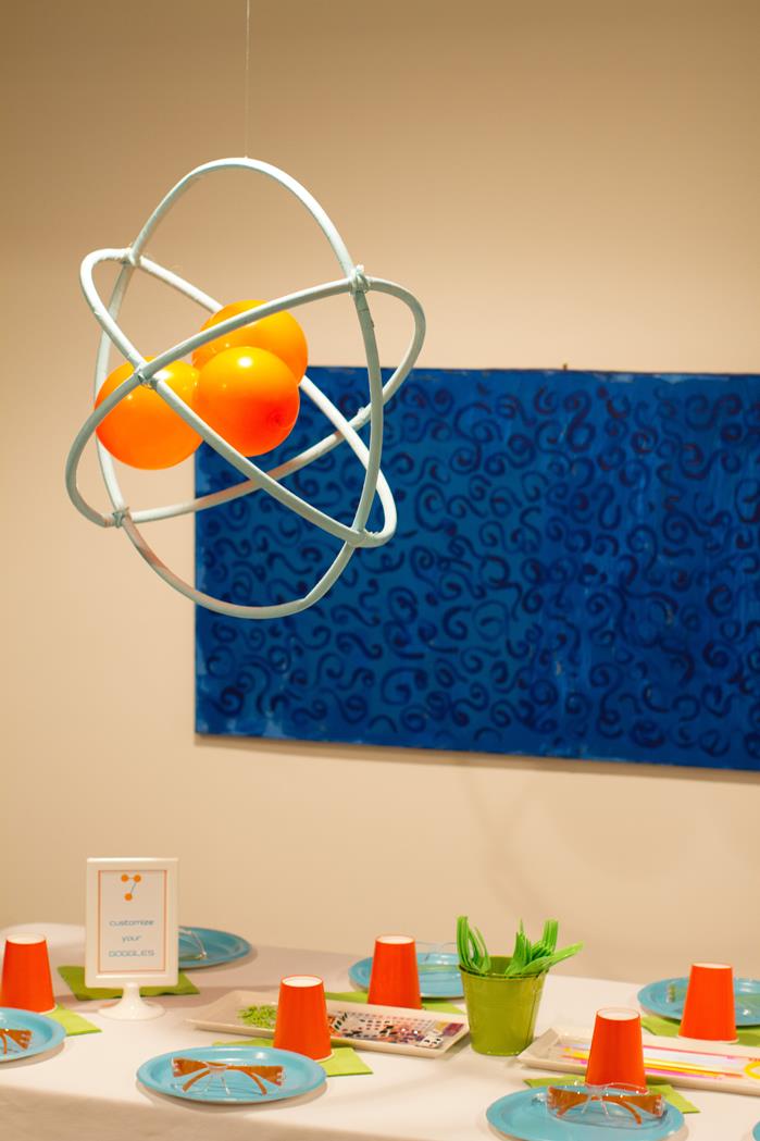 Science Party Ideas Planning Idea Supplies Atoms Molecules Decorations