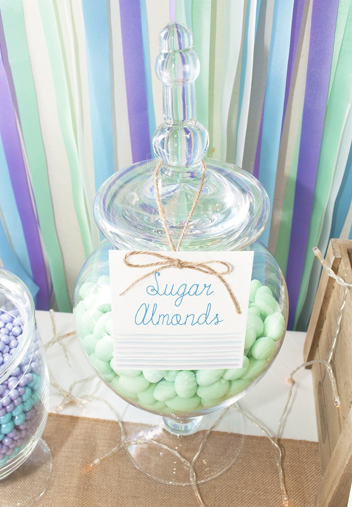 Kara's Party Ideas Beach Themed Engagement Party via Kara's Party Ideas