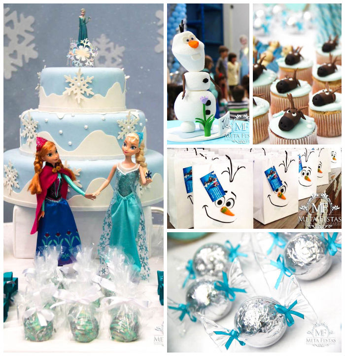 Kara's Party Ideas » Frozen themed birthday party via Kara’s Party