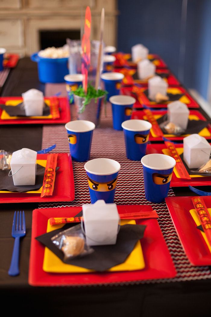 Kara's Party Ideas Ninjago themed birthday party Full of Cute Ideas via