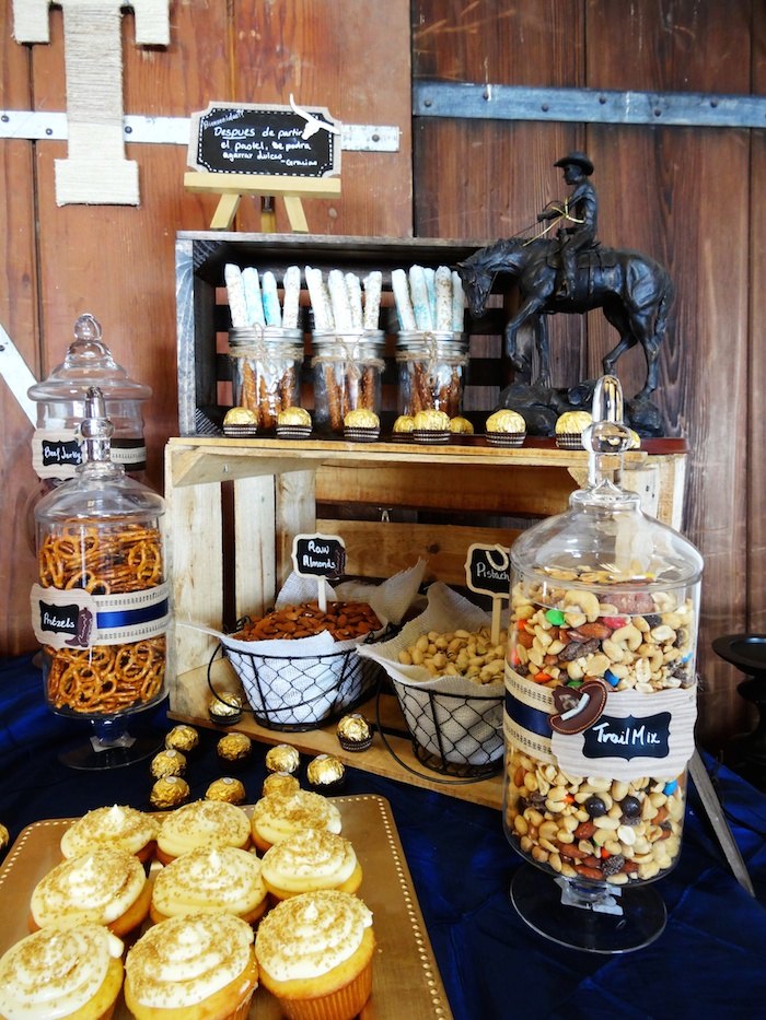 Kara's Party Ideas Western themed 55th birthday party with Such Cute