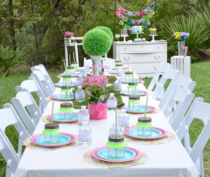 Kara's Party Ideas Garden of Eden themed birthday party via Kara's Party Ideas KarasPartyIdeas
