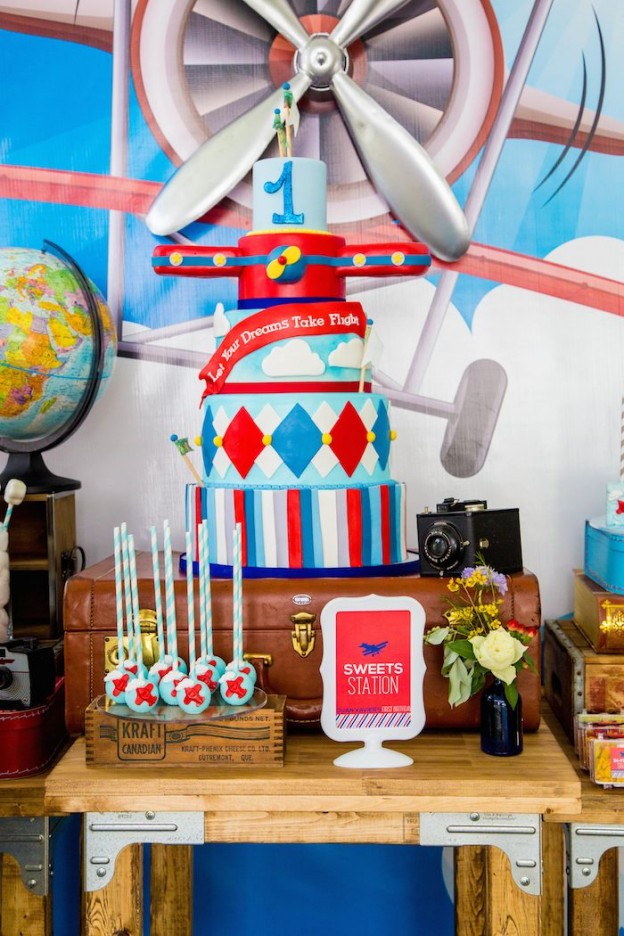 Kara's Party Ideas Travel + Airplane Themed Birthday Party