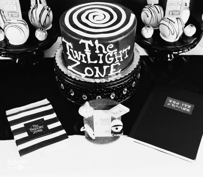 Kara's Party Ideas Twilight Zone Themed Birthday Party Kara's Party Ideas