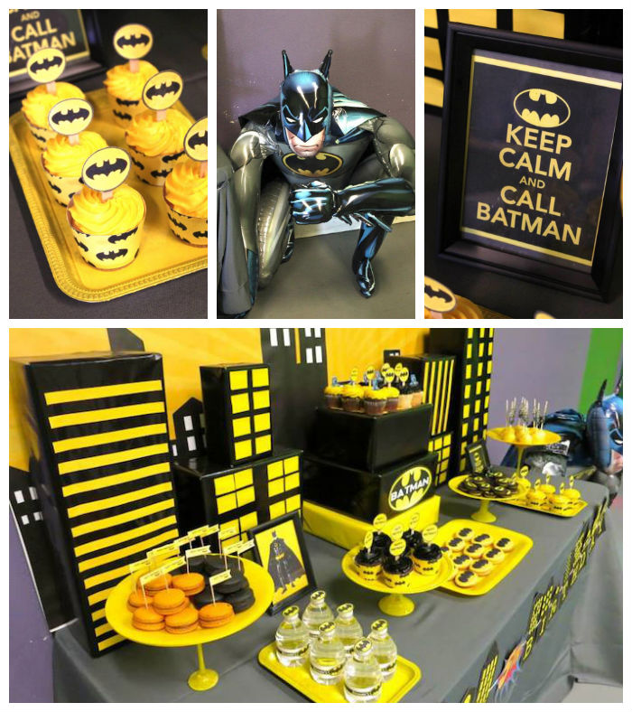 Kara's Party Ideas Batman Birthday Party Kara's Party Ideas
