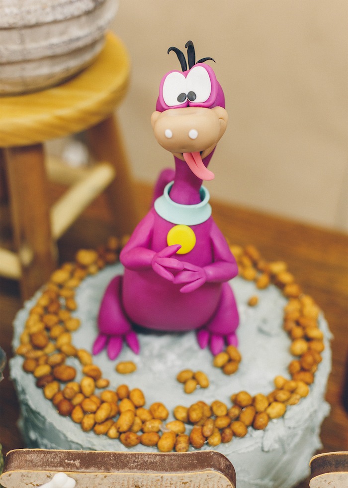 Kara's Party Ideas Flintstones themed birthday party via Kara's Party